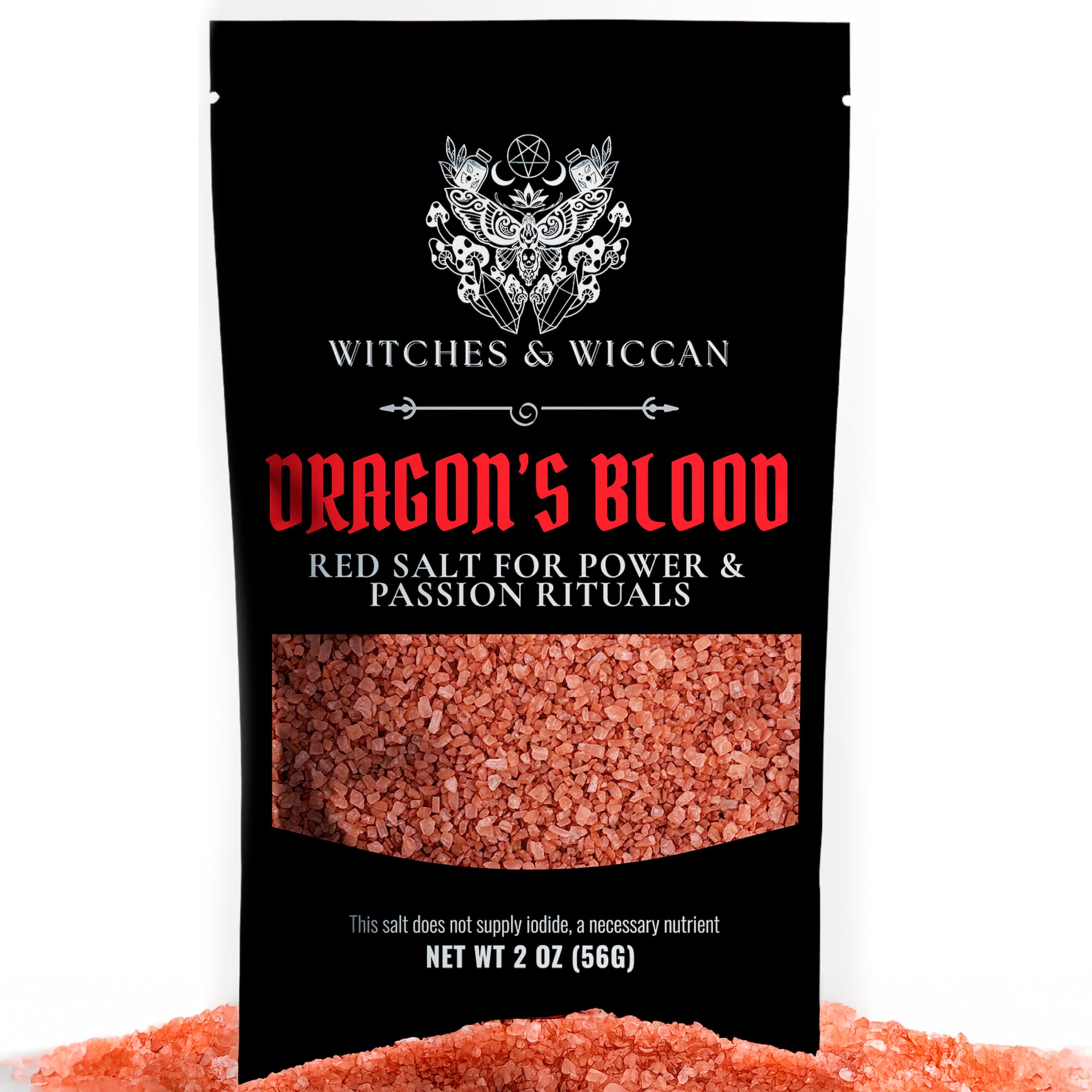 Red Dragon’s Blood Wiccan Ritual Salt - Parent
