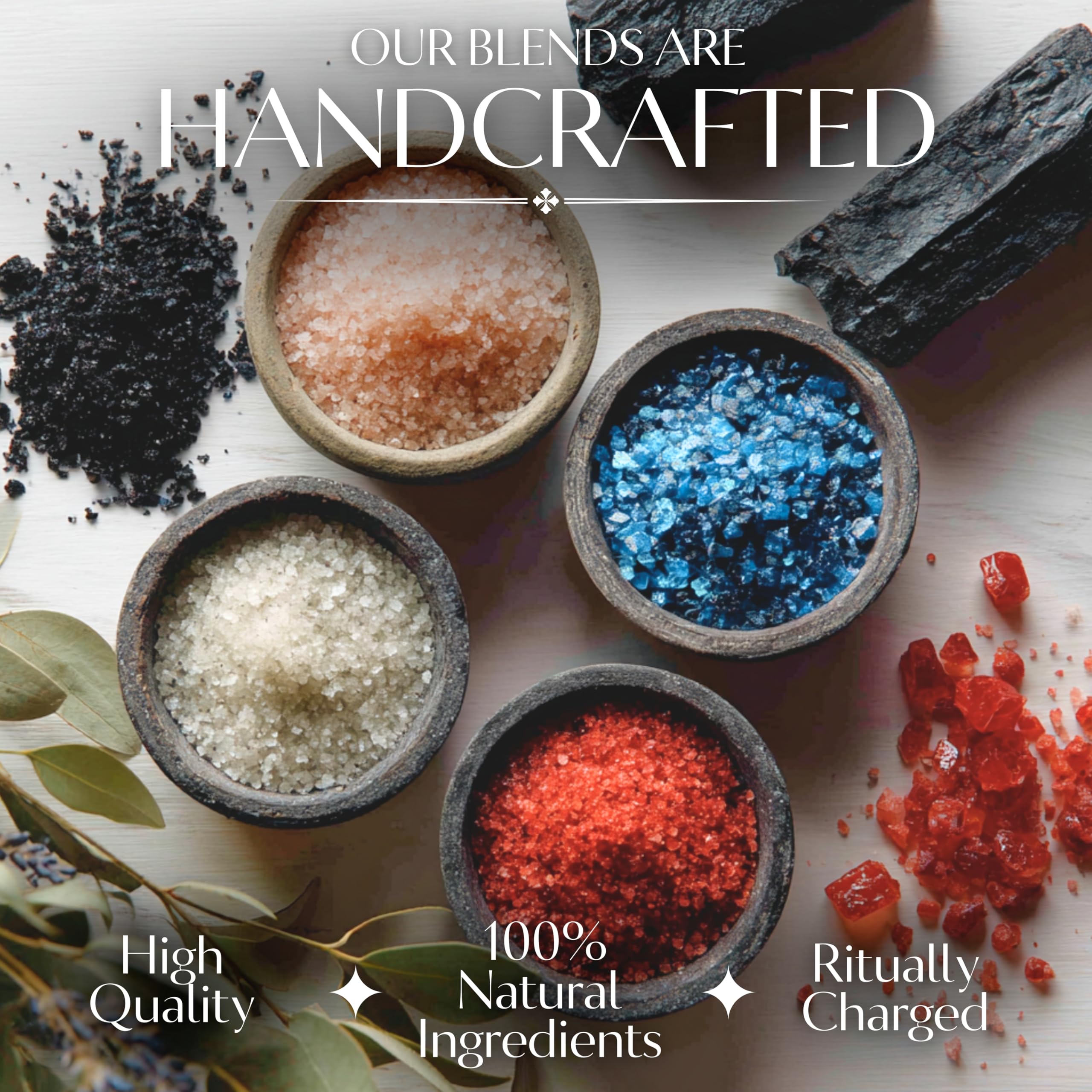 Blue Witch's Dream Wiccan Ritual Salt - Parent