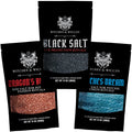 Witches & Wiccan Red, Blue and Black Ritual Salt 3-pack