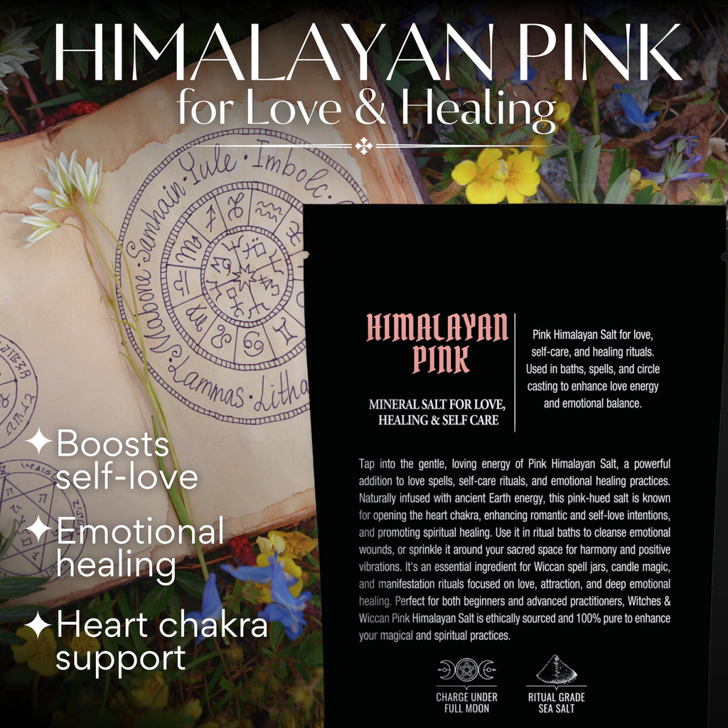 Pink Himalayan Wiccan Ritual Salt - Parent